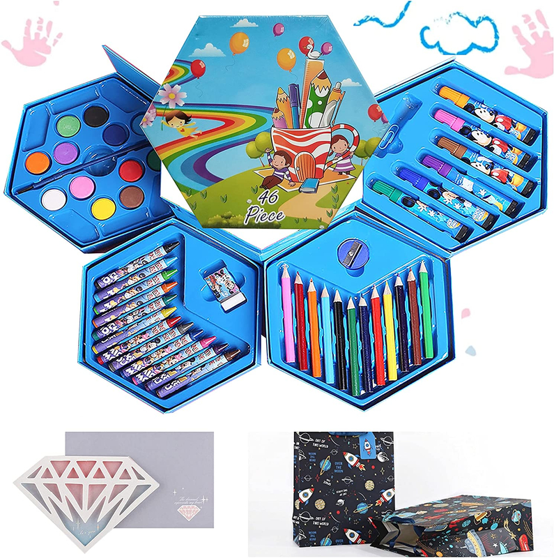 Great Birthday Gift for Kids Painting Craft Kit And Art Set for Kids