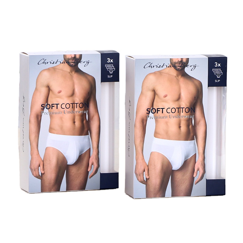 New Trend Wholesale Customize Cardboard Gift Box Underwear Bra Storage Boxes With Window Clear Packaging Paper Boxes