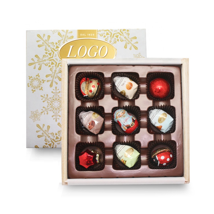 Custom Design Empty Red Heart Shape Chocolate Box