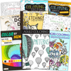 Coloring Book Bundle with 10 Deluxe Coloring Books for Adults 