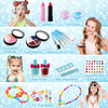 29 Pcs Kids Makeup Kit for Girl Washable Children Cosmetic Set