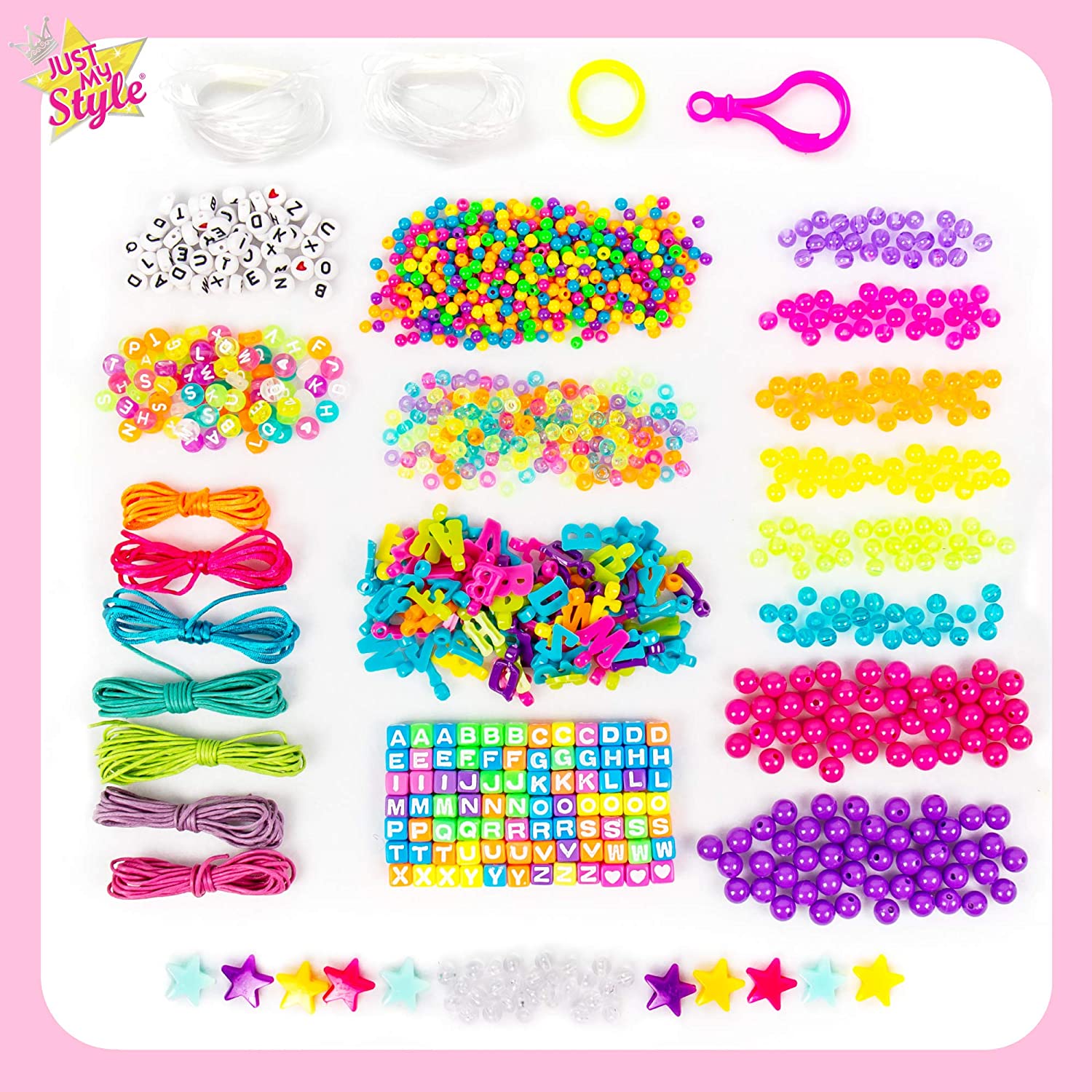 ABC Beads by Horizon Group Usa 1000+ Charms & Beads Alphabet Charms, Accent Beads Seed Beads