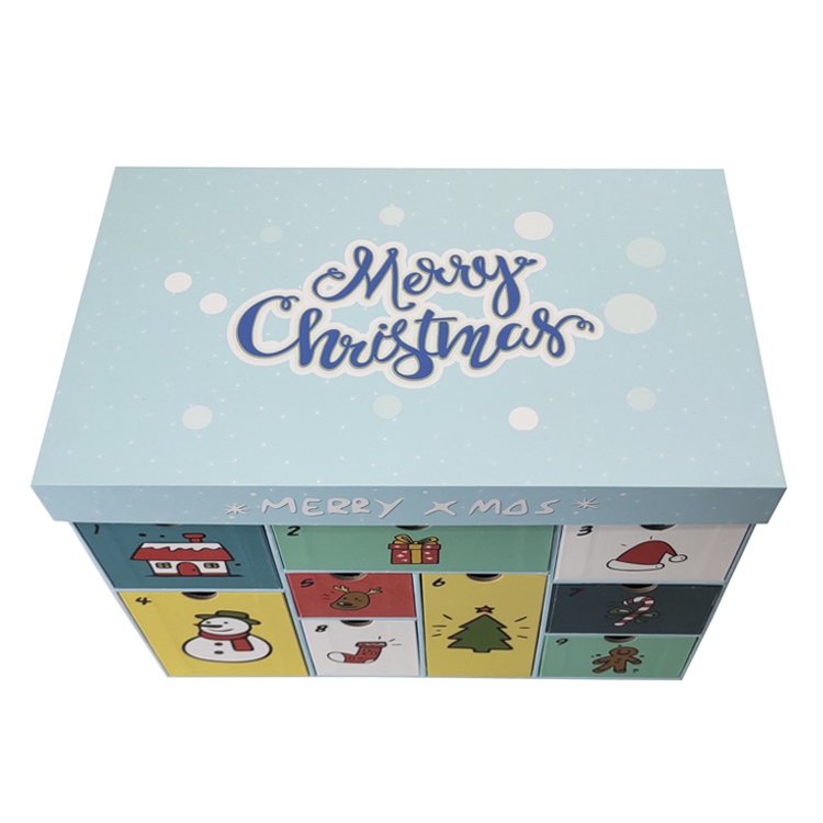 Handmade Custom Design Christmas Advent Calendar Boxes
