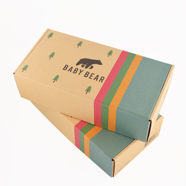Custom Luxury Shipping Cardboard Kraft Paper Gift Pink Corrugated Packaging Boxes Custom