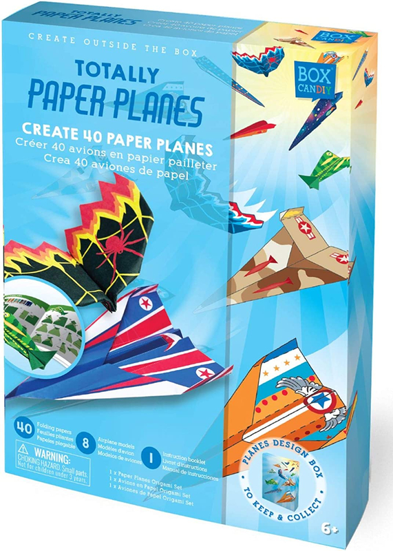 60 Sheets Fluttering AirPlanes Craft Kit