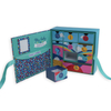 Custom Keepsake Baby Box Rigid Baby Gift Memory Keepsake Advent Calendar Box with Drawers