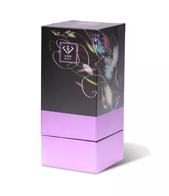 Luxury Packaging For Perfume Bottle Essential Oil Box Green Skincare Satin Makeup Display Paper Cosmetic Packaging