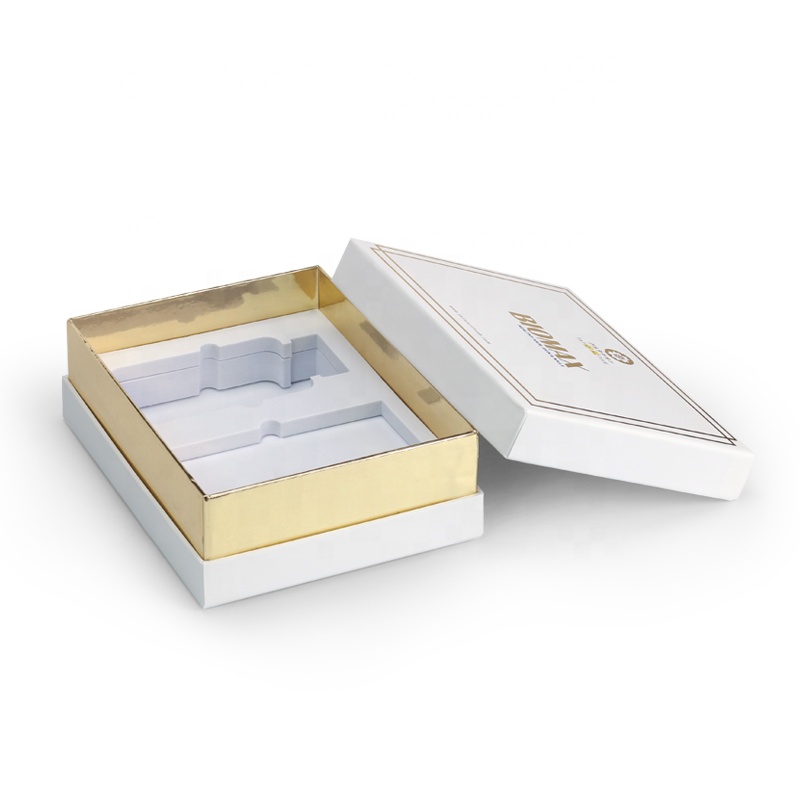 Hot Sale Lift-off Lid Shoulder Neck Raphe Rigid Paper Box Cosmetic Perfume Bottle Packaging Lid And Base Gift Boxes with Insert
