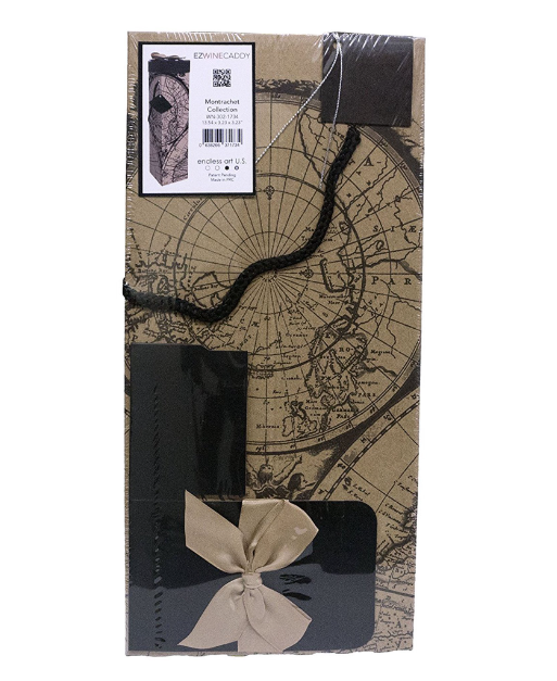  Montrachet Maps Collection Reusable Caddy wine box