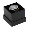 4''x4''x3'' Wholesale Luxury Custom Black Cardboard Watch Boxes 