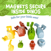 Magnetic Mix Or Match Dinosaurs Toy Play Set, 16 Pieces